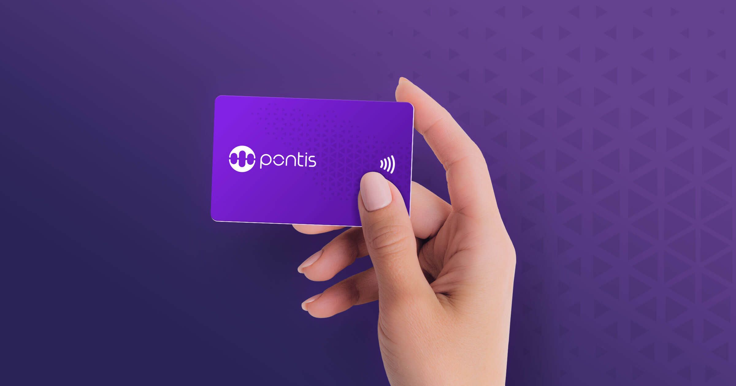 Pontis digitale Visitenkarte - Teilen Sie Ihr Profil per NFC-Scan